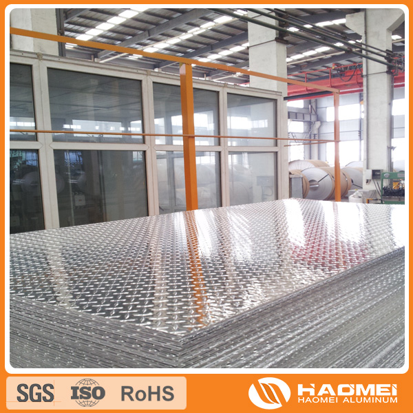Chinese well-known supplier aluminum tread plate sheet weight